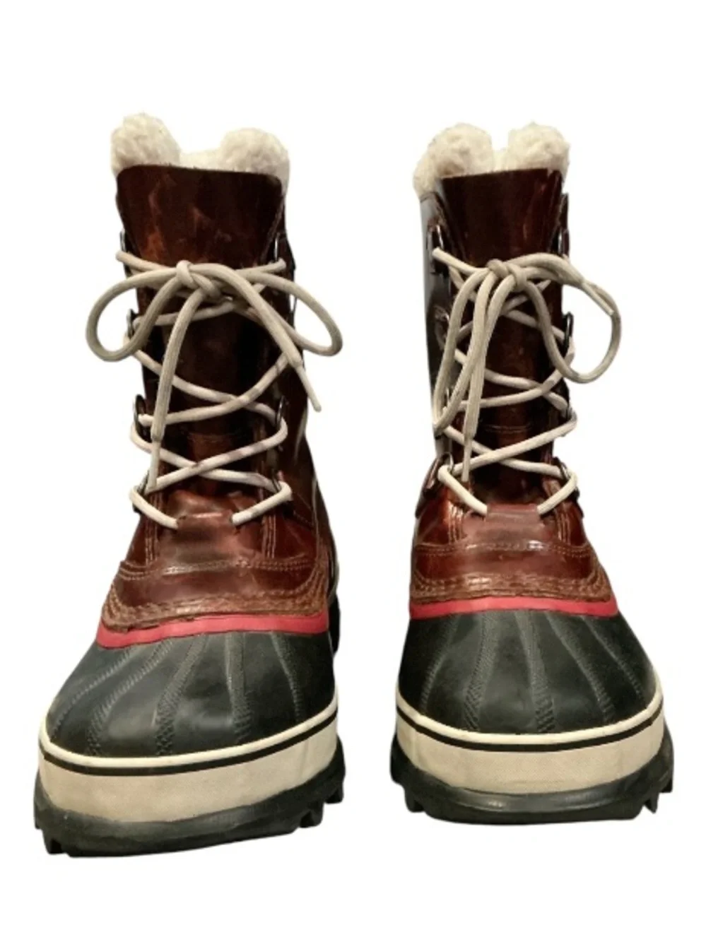 Authentic Sorel signature designer Caribu waterproof winter boots sz men's 8